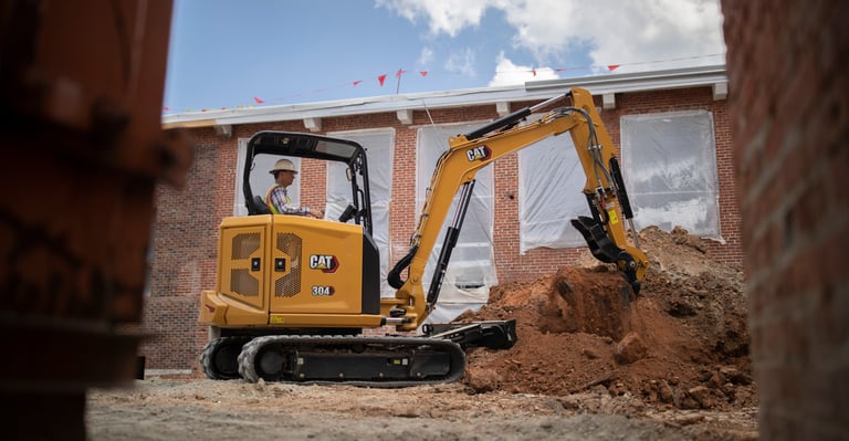 Cat Excavator 304