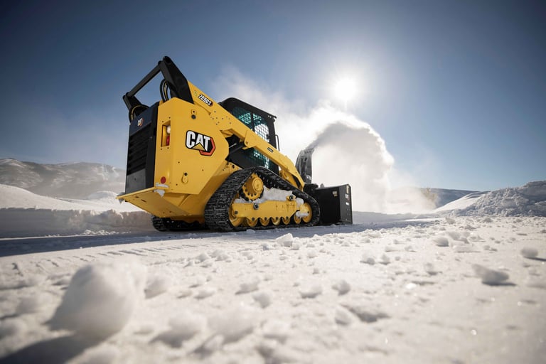 Compact Track Loader for Snow Removal