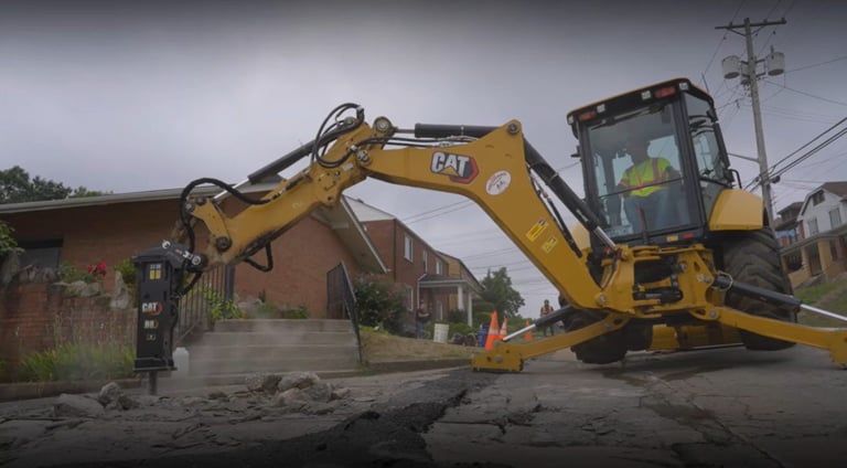 CAT 420 XE Backhoe