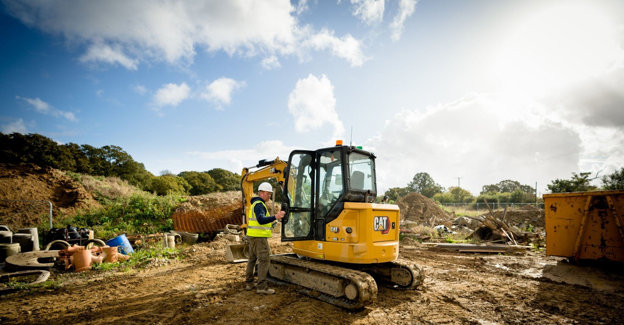 job-site-excavator