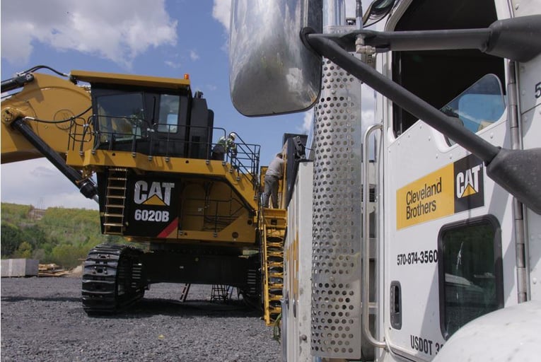 Reading Anthracite Rolls Out Cat® 6020B
