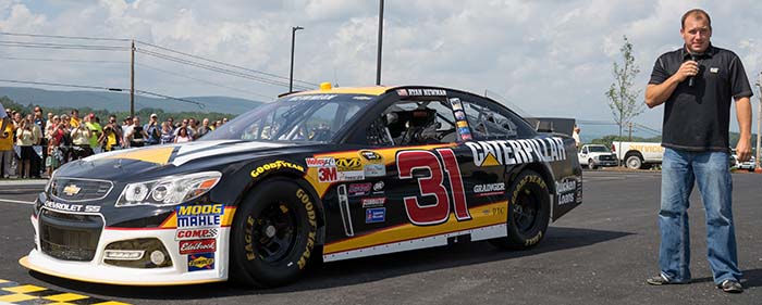 NASCAR Driver Ryan Newman Cuts Ribbon at Wilkes-Barre/Scranton Branch
