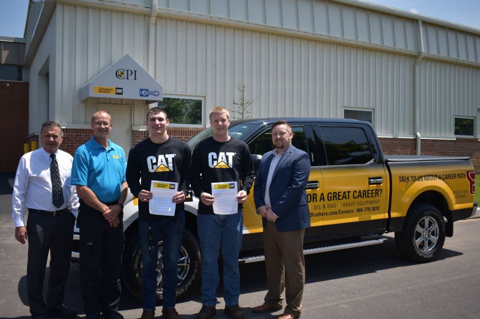 Cleveland Brothers Awards CPI Science and Technology Students with Sponsorships & Job Offers