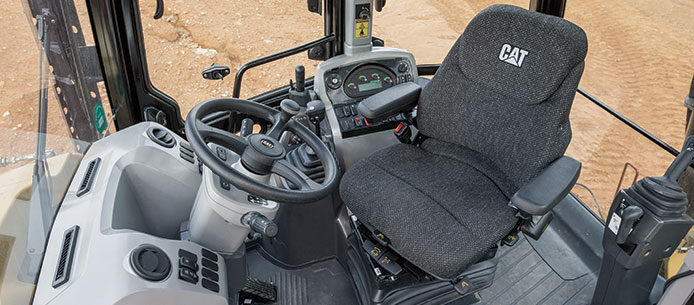 Your Cat® Machine Cabin -- Where Comfort & Productivity Meet