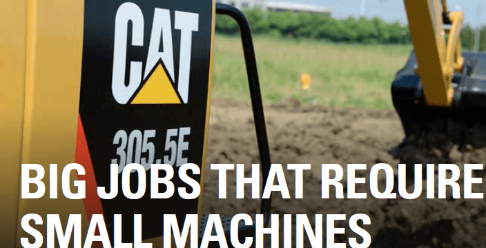 Big Jobs That Require Small Machines
