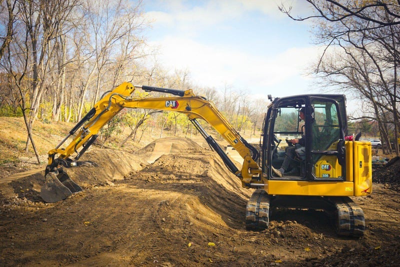 Cat Equipment Shaping the skills park